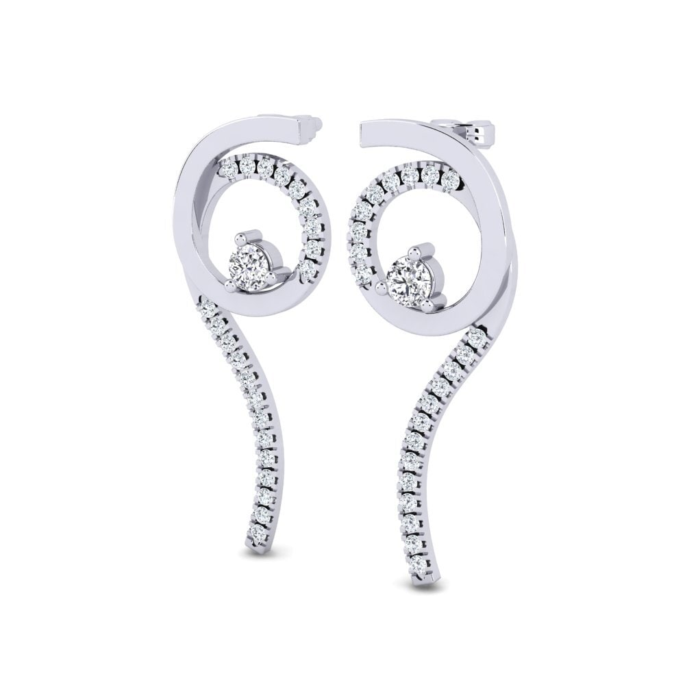 Laboratorium Gekweekte Diamant Dames Oorbellen Ailish