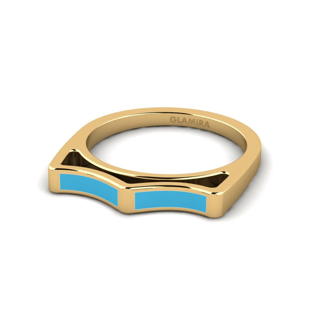 Gelbgold 750 Ring Aingealag