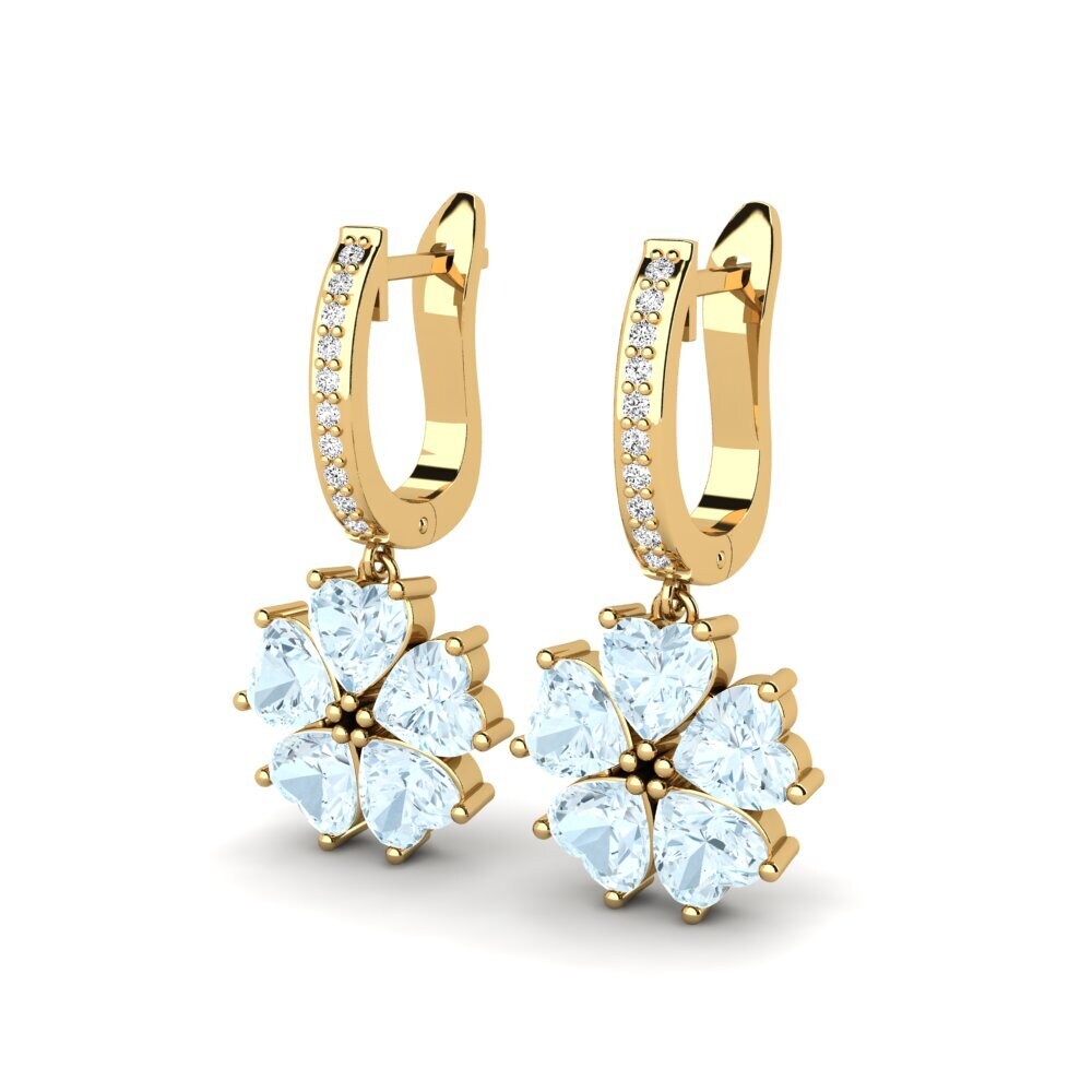 Aquamarine Women's Earring Ainh