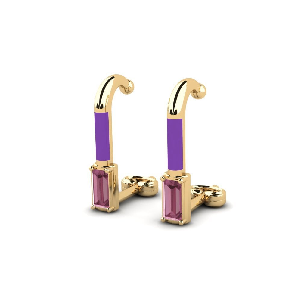 Granate Rhodolite Pendiente de mujer Aioi
