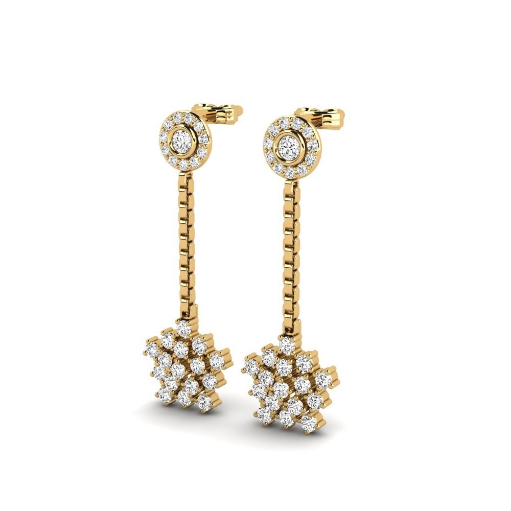 Đá Moissanite Bông tai nữ Airenu