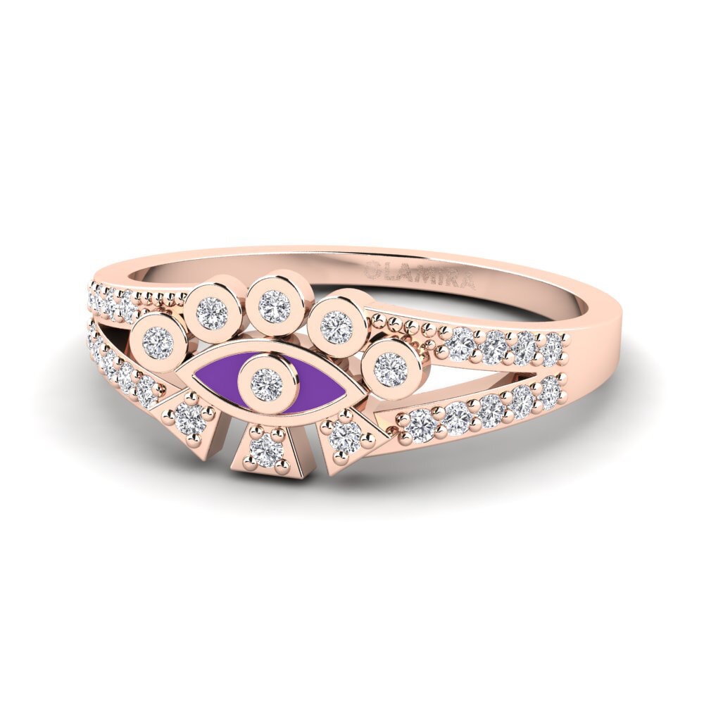 Rotgold 585 Ring Aizanoi