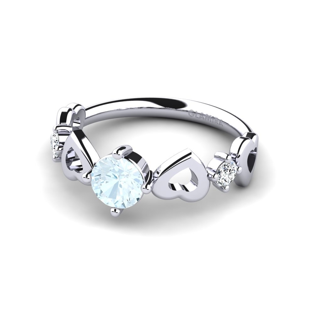 Aquamarine Women's Ring Aizaya