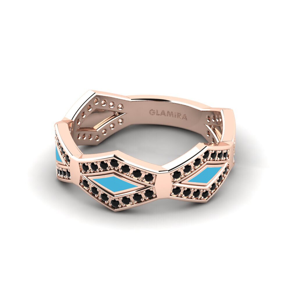 Schwarzer Diamant Ring Ajmasser