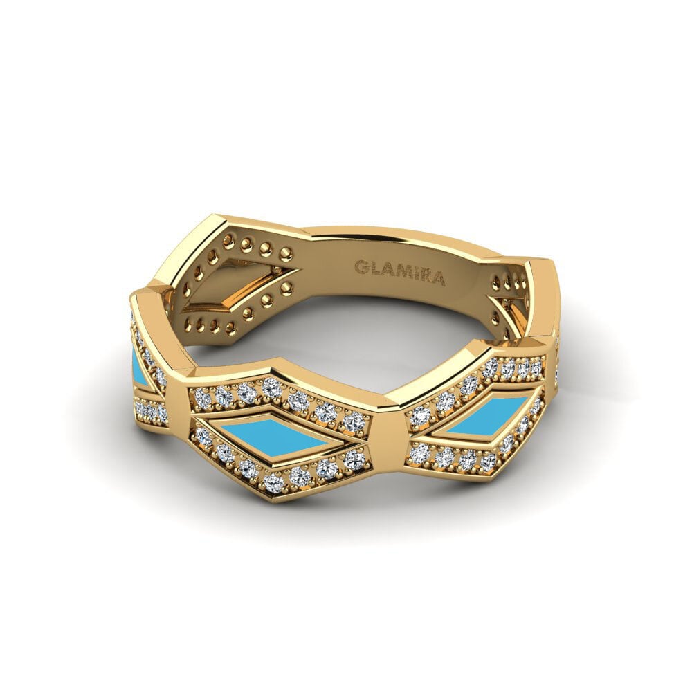 Gelbgold 750 Ring Ajmasser