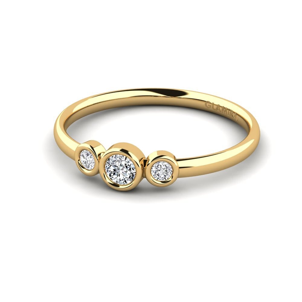 Zirconia Engagement Ring Akee
