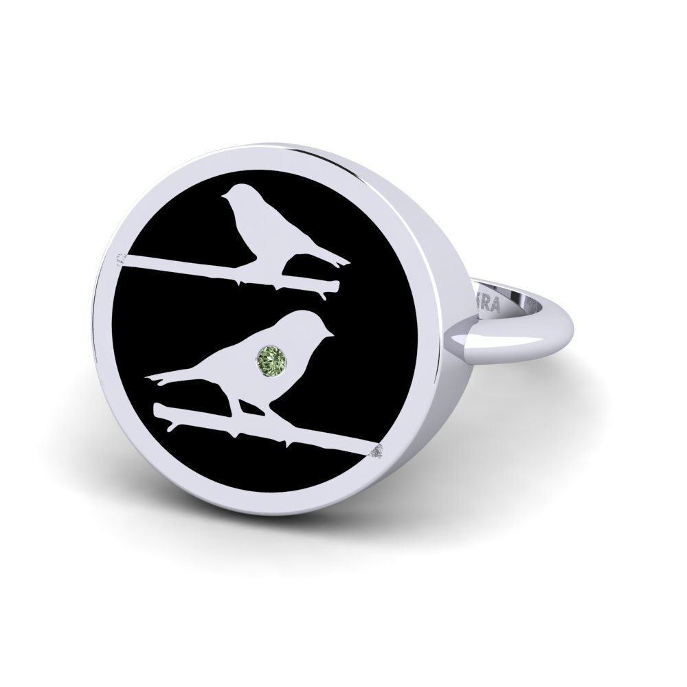 Green Diamond Ring Akelak