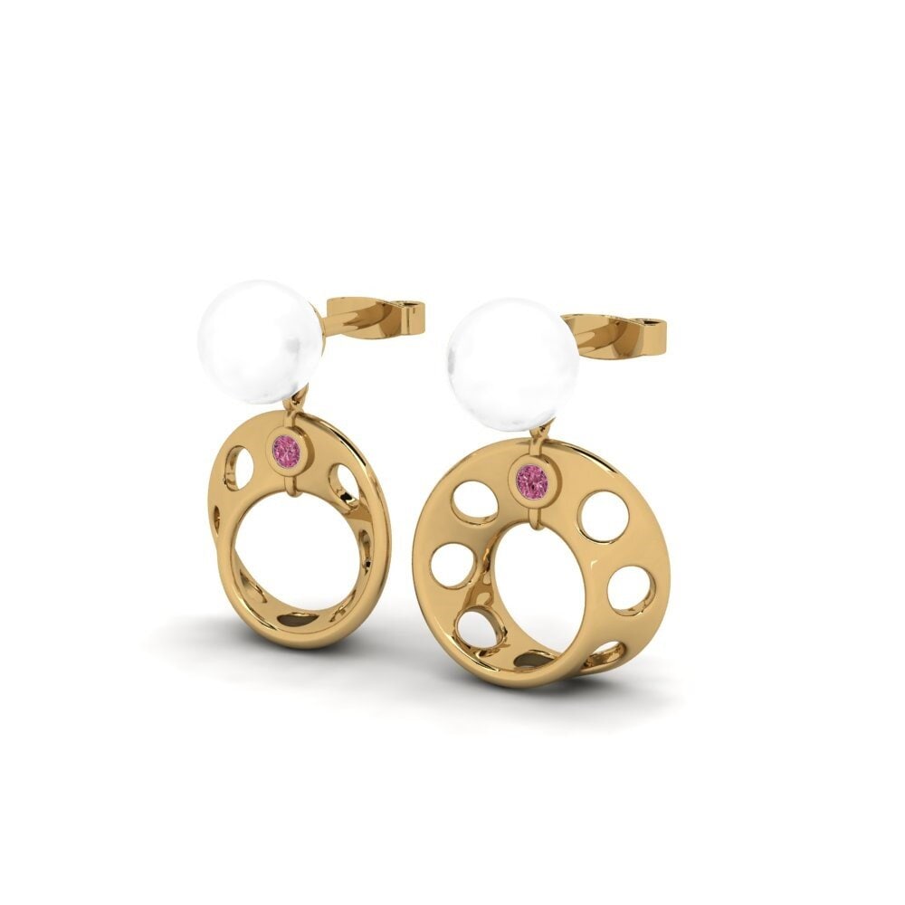 Rhodolite Garnet Women's Earring Akilejna