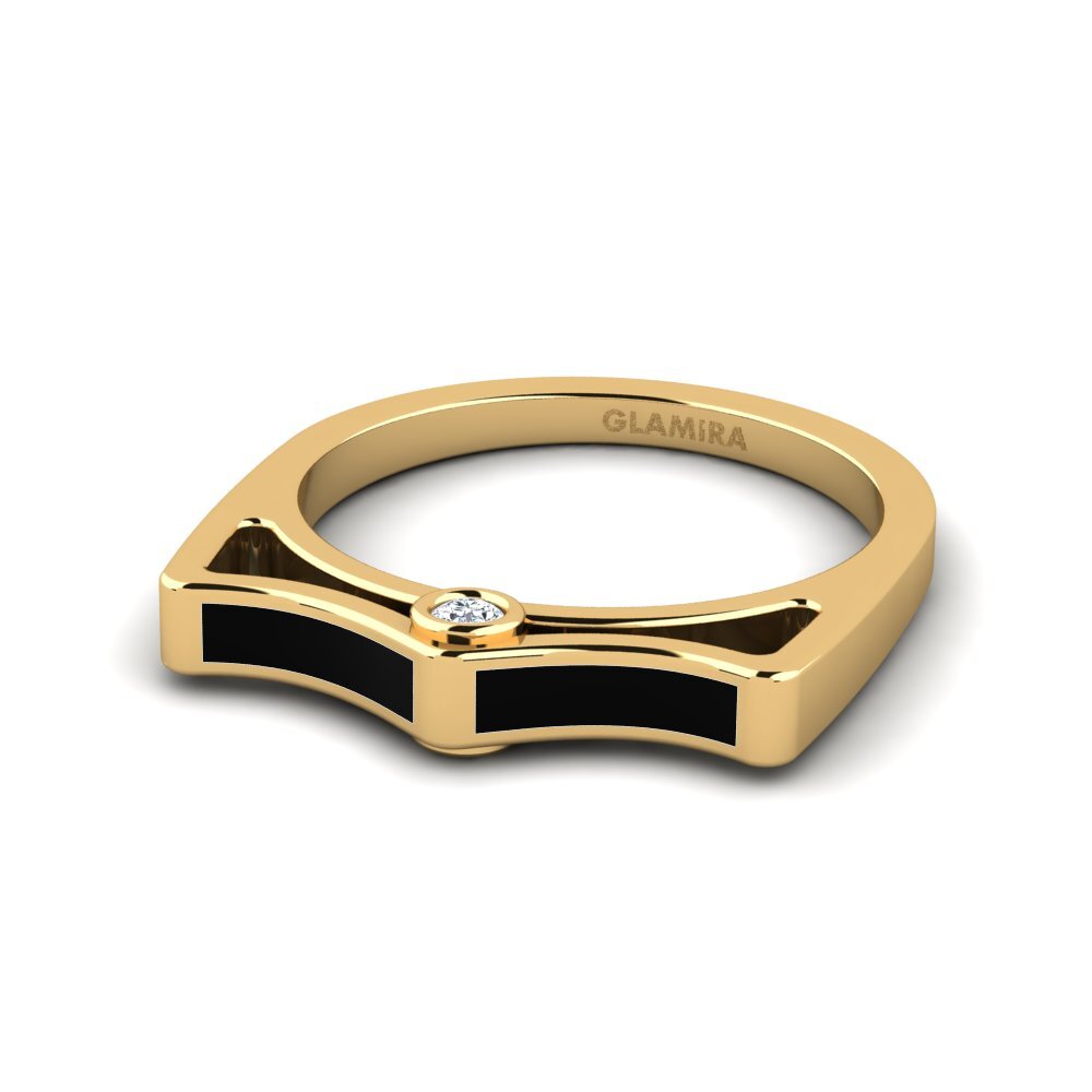 9ct Yellow Gold Ring Akir