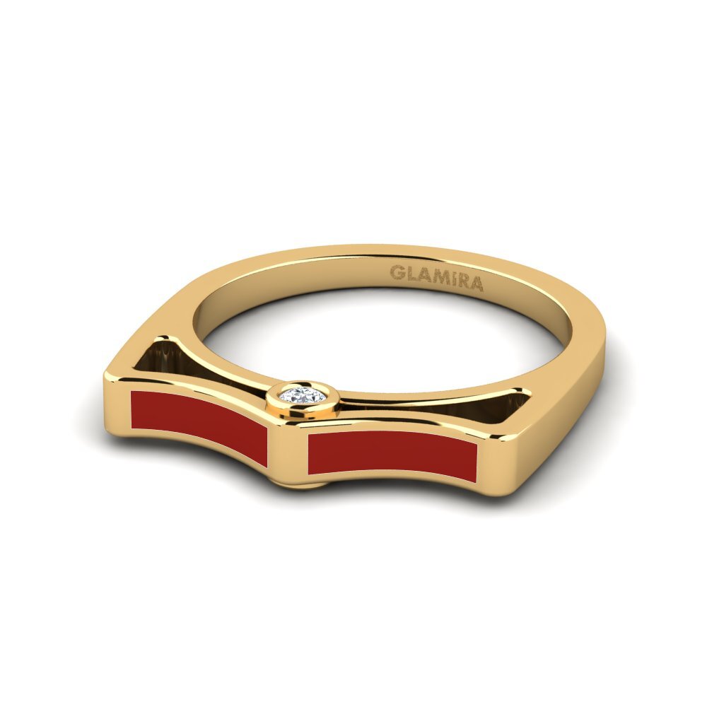 9ct Yellow Gold Ring Akir