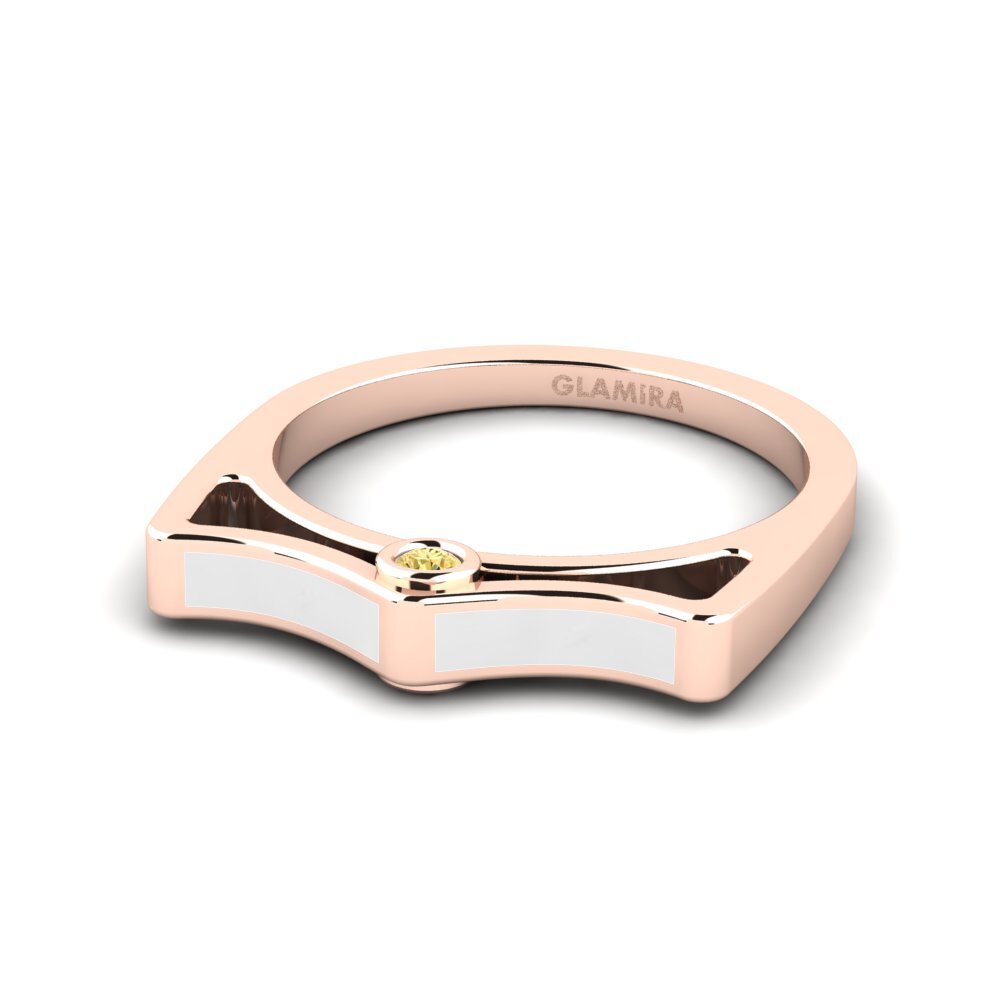 Gelber Diamant Ring Akir
