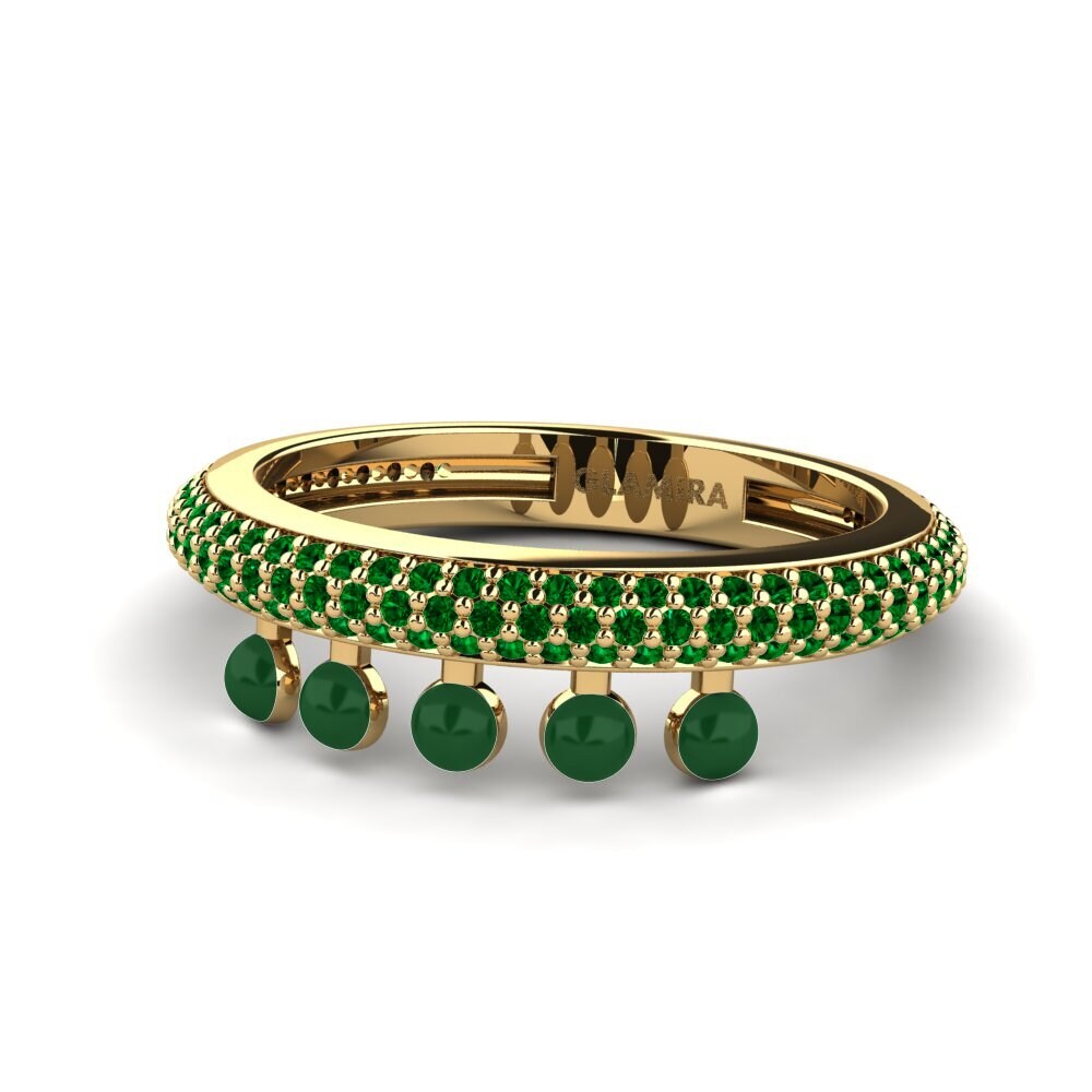 Zircone Verde Anello Aktibo