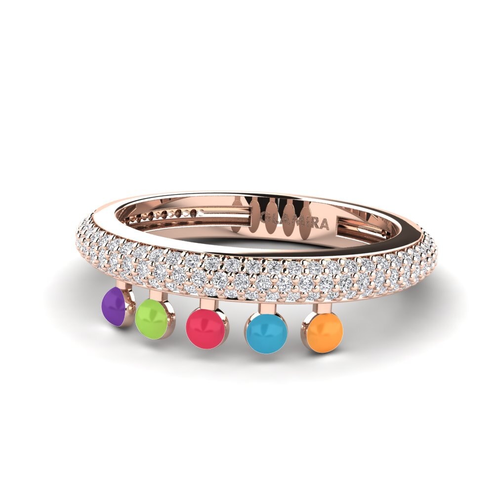 14k Rose Gold Ring Aktibo