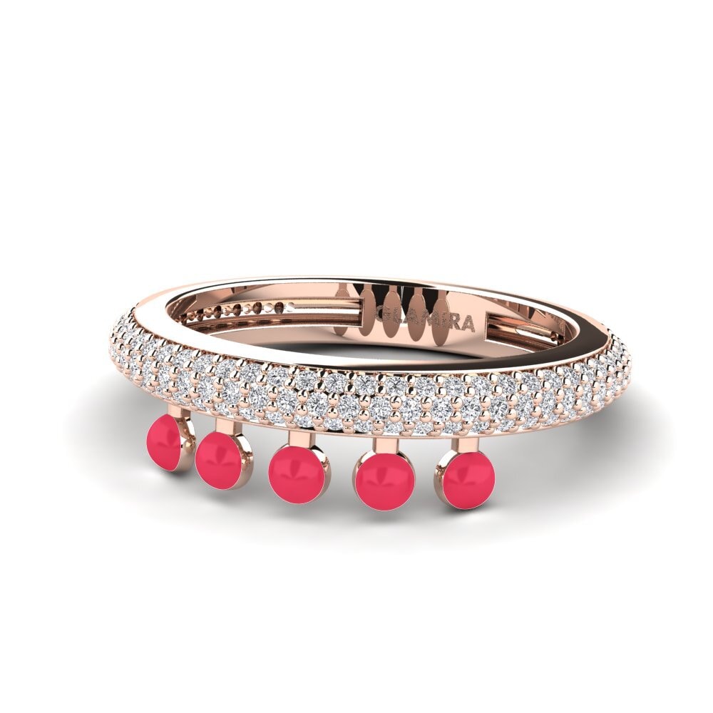 Rotgold 375 Ring Aktibo