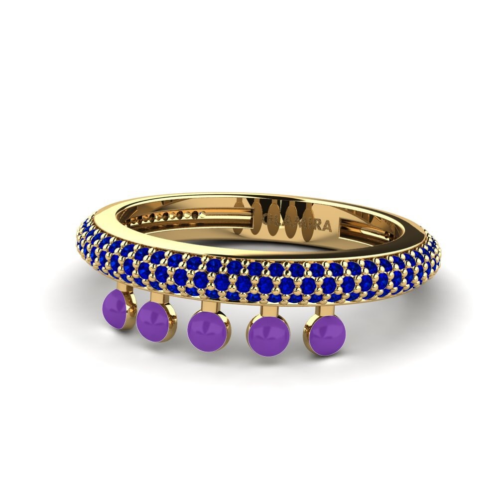 Zafiro Anillo Aktibo