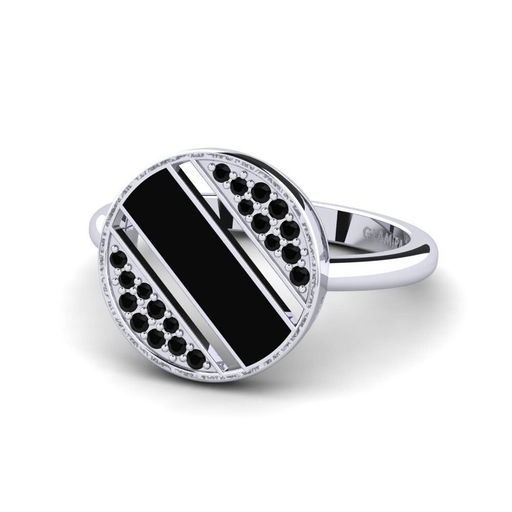 Black Sapphire Ring Alaise