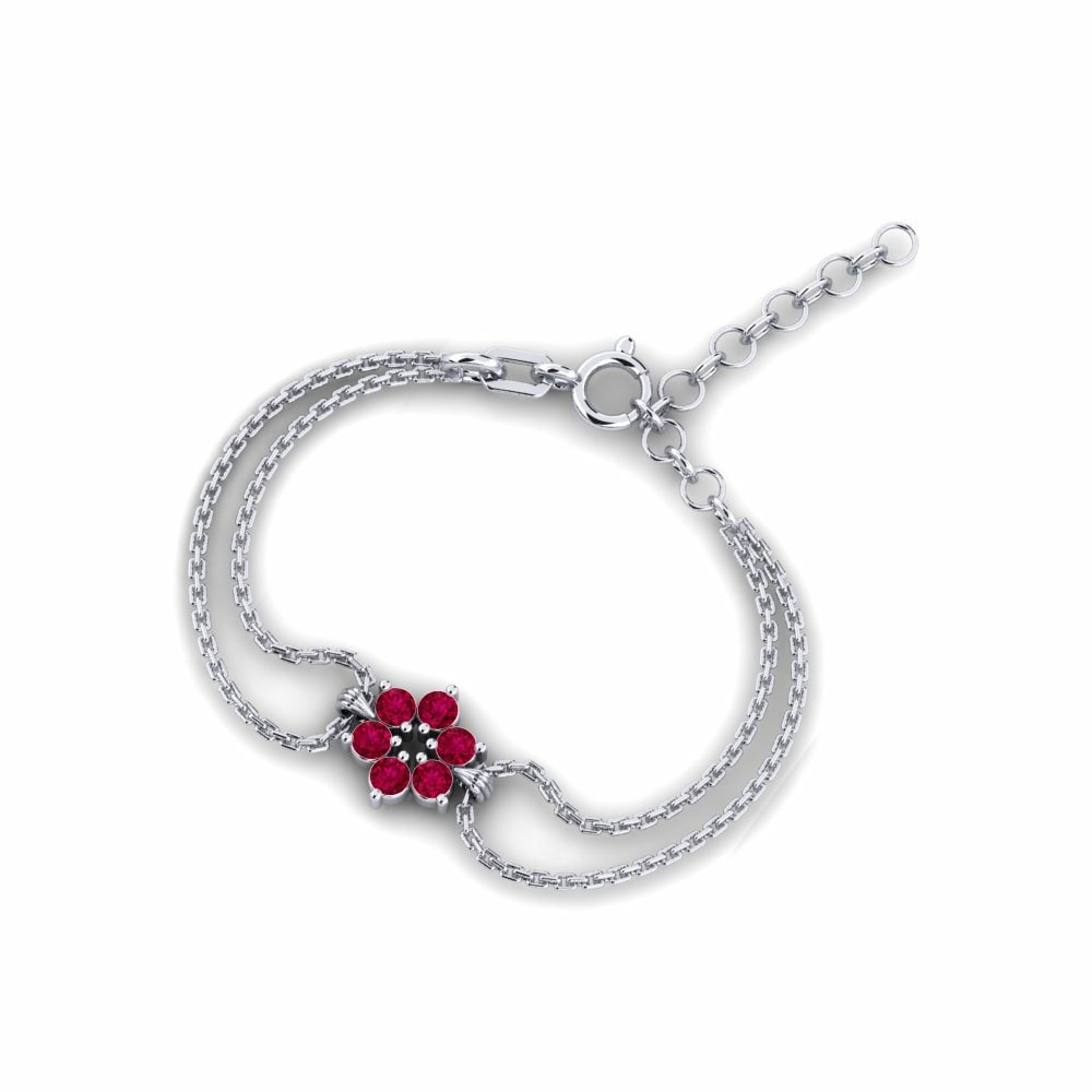 Chain Ruby Bracelets