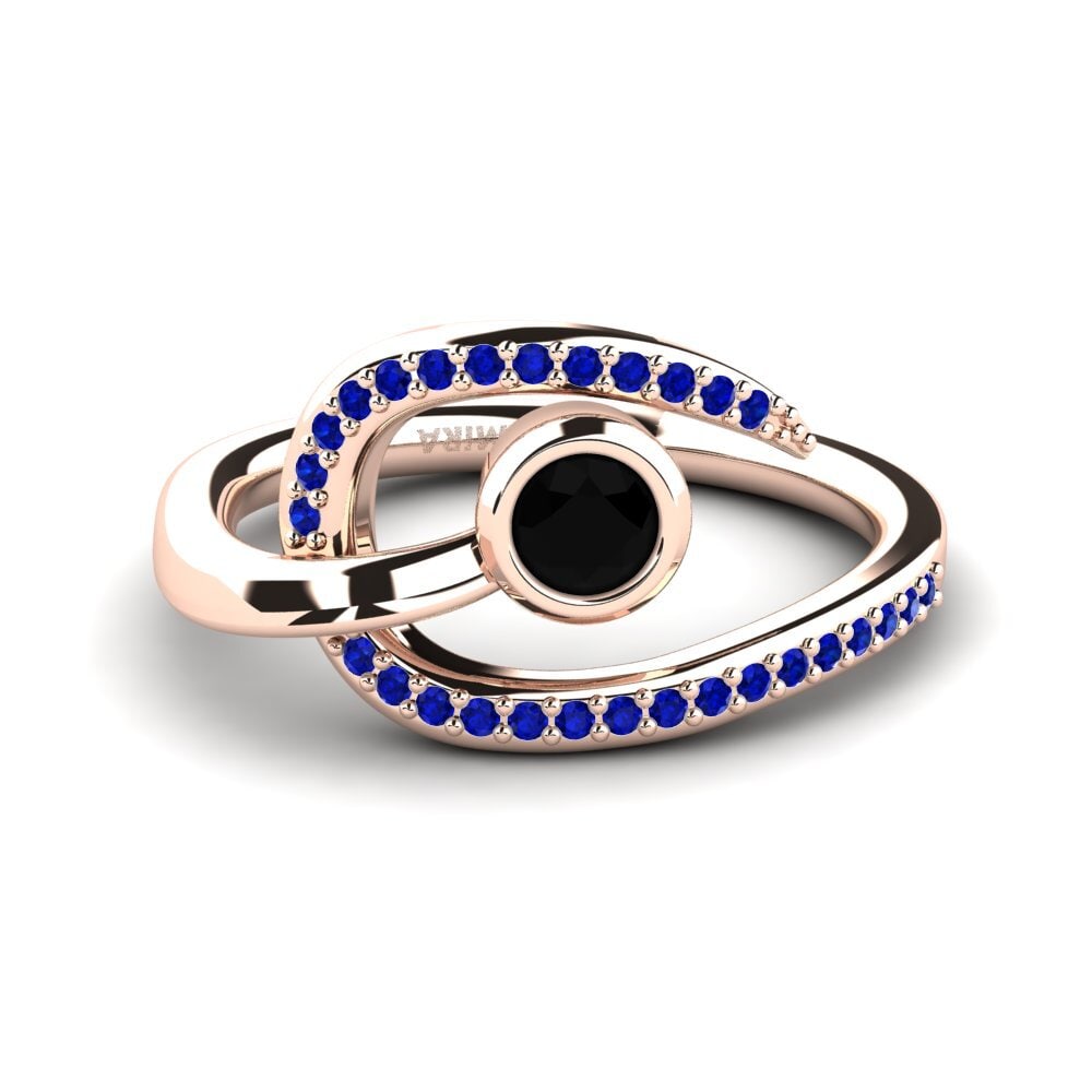 14ct Rose Gold Ring Alandris
