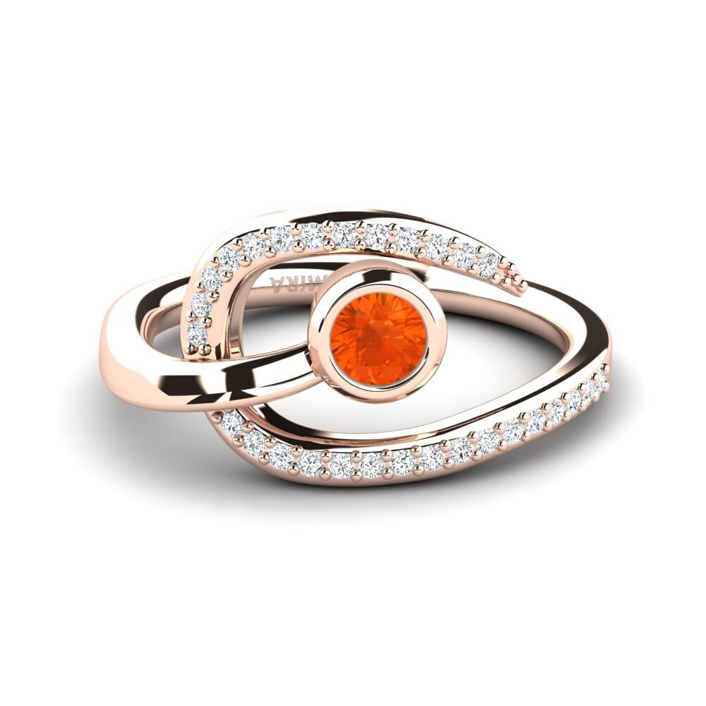 Rotgold 585 Ringe Alandris