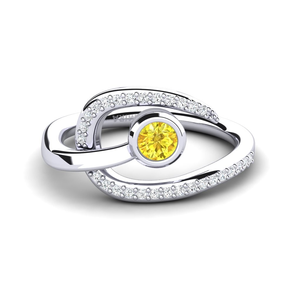 Yellow Sapphire Ring Alandris