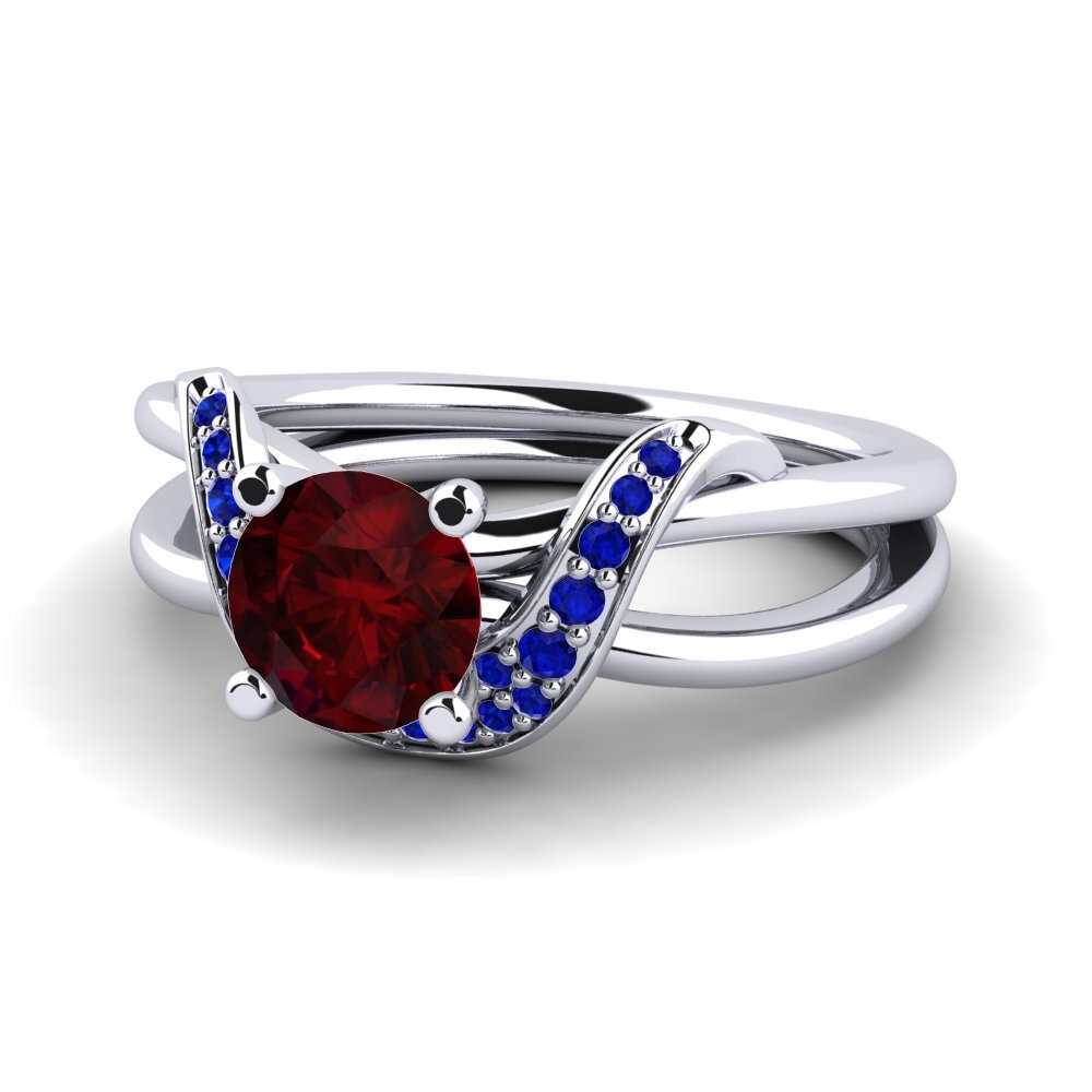 Anillo de compromiso Alasha 0.8 crt