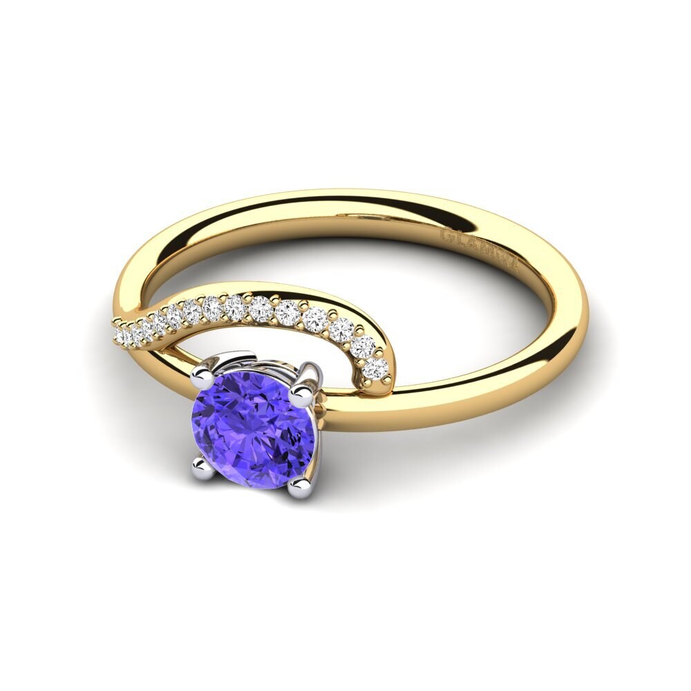 Tanzanite Engagement Ring Alazre