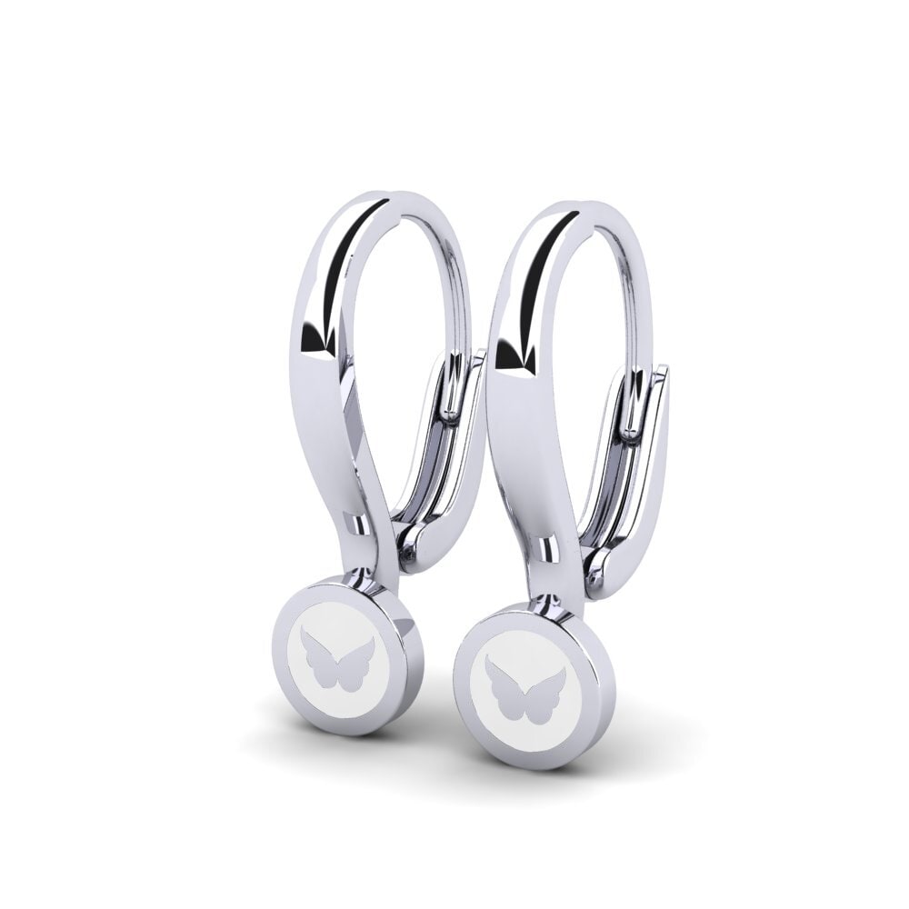 950 Platinum Kid's Earring Albero