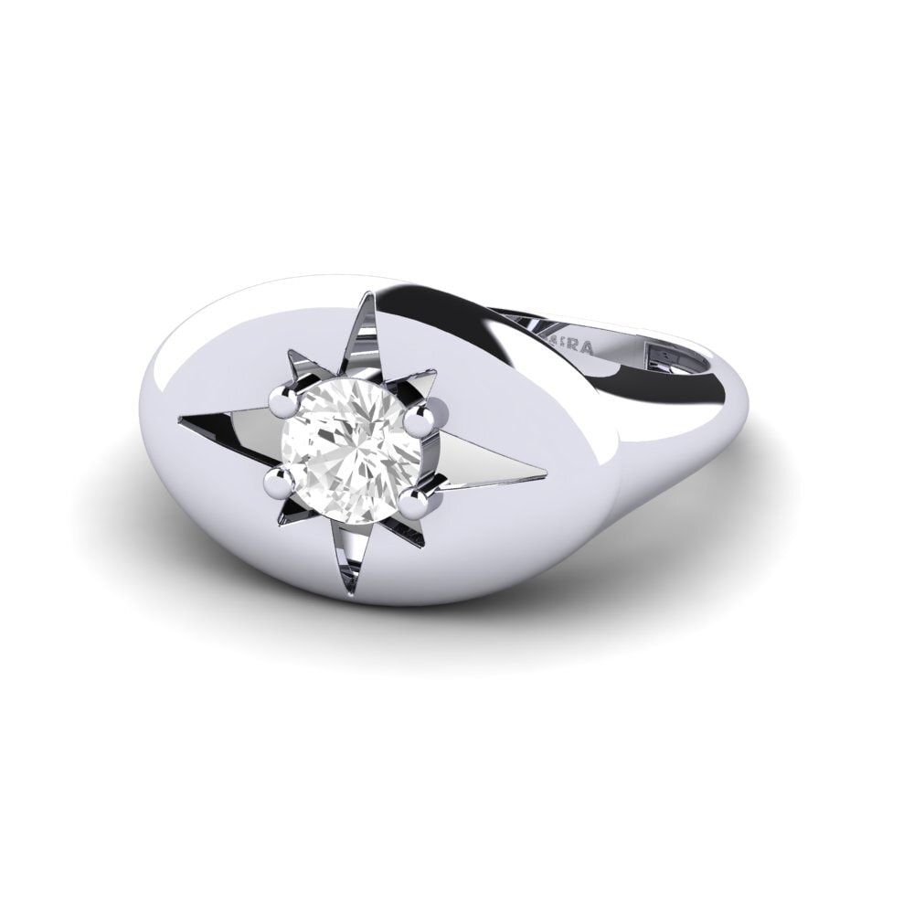 White sapphire Ring Albiero