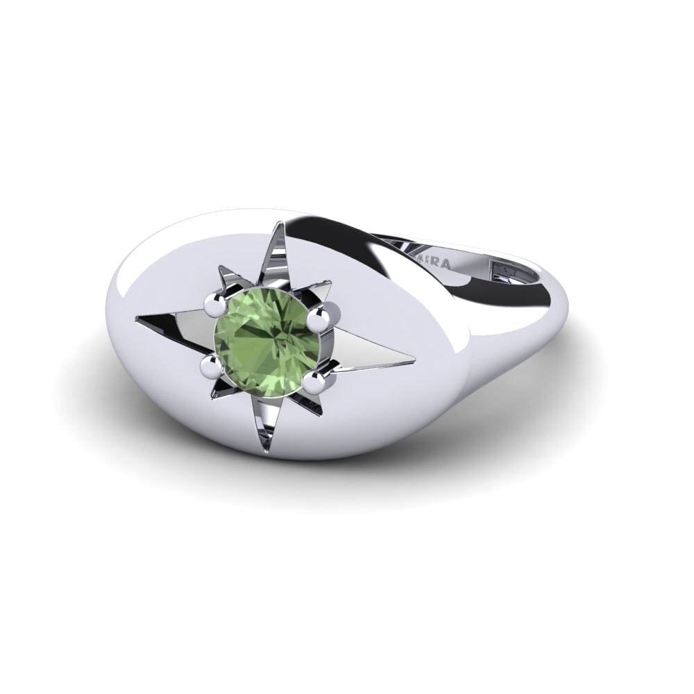 Grüner Saphir Ring Albiero