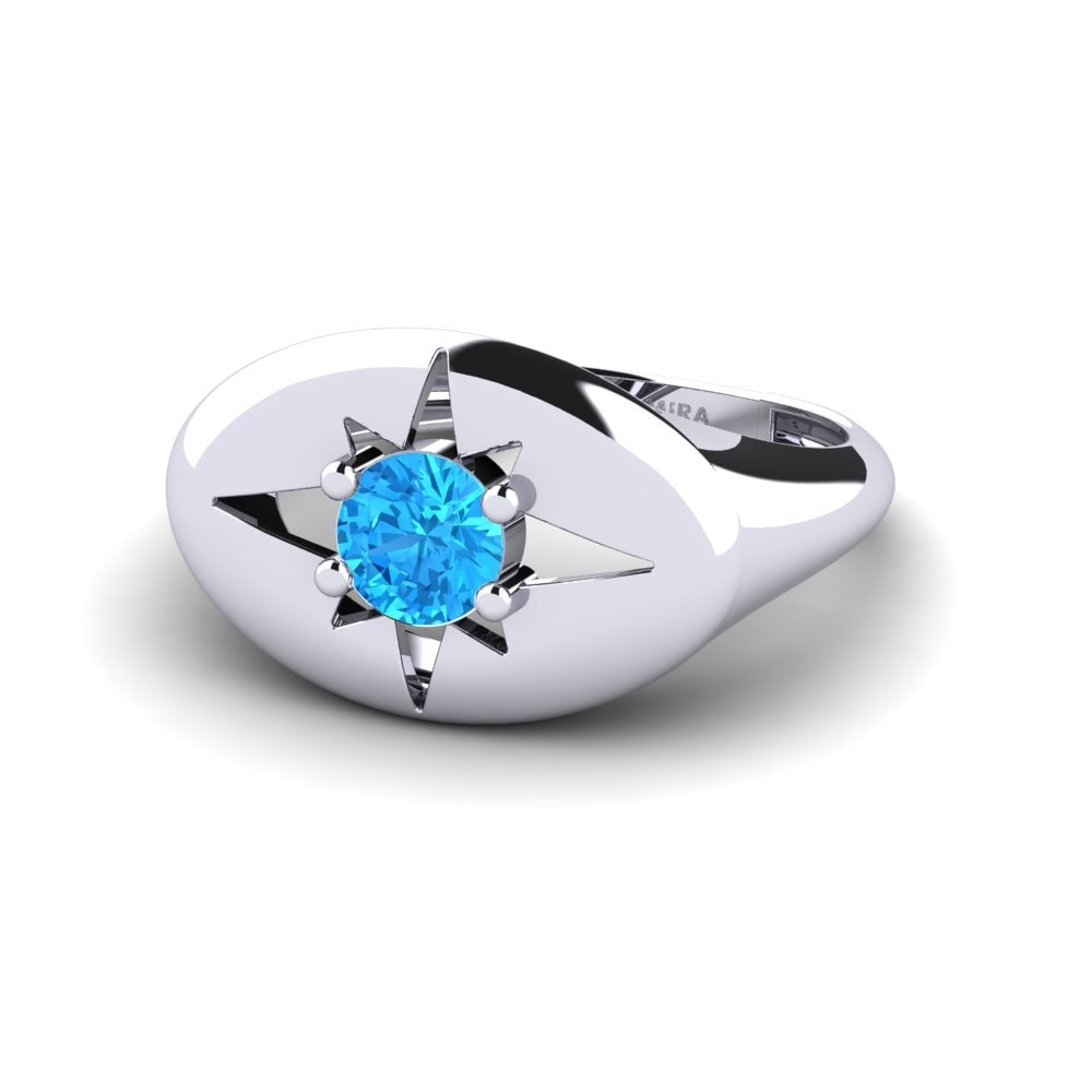 Blauer Topas Ring Albiero