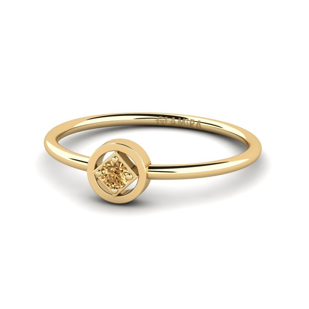 Brown Diamond Ring Albin