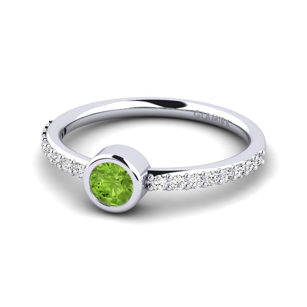 Peridoto Anillo de Mujer Aleckon