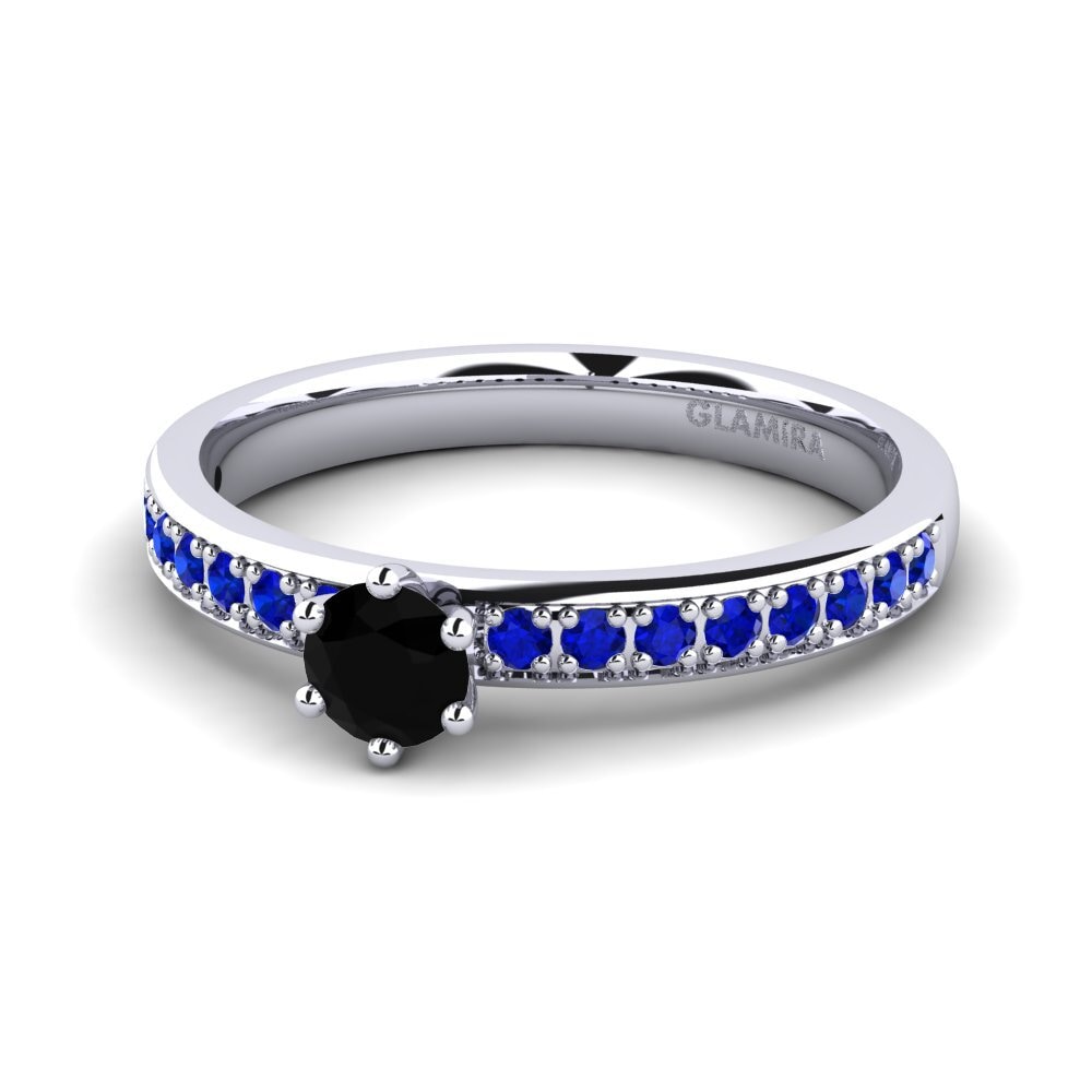 Black Diamond Engagement Ring Ageall