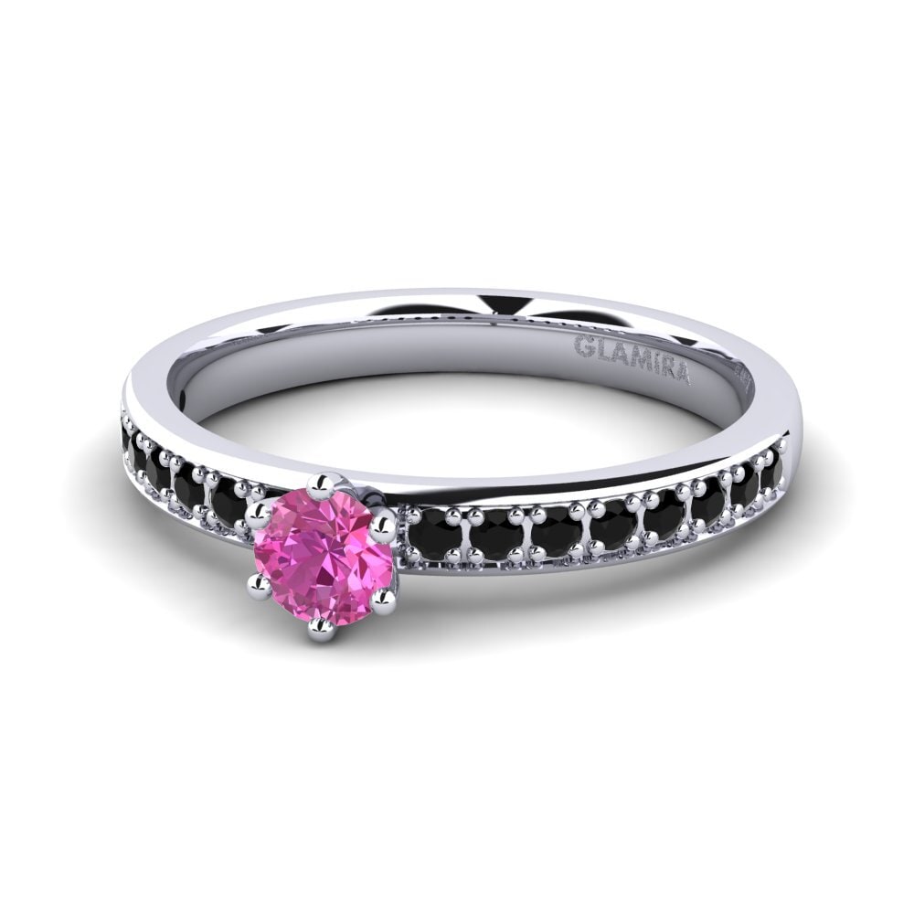 Pink Topaz Engagement Ring Ageall