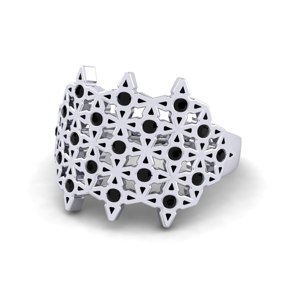 Black Onyx Ring Alfalfa
