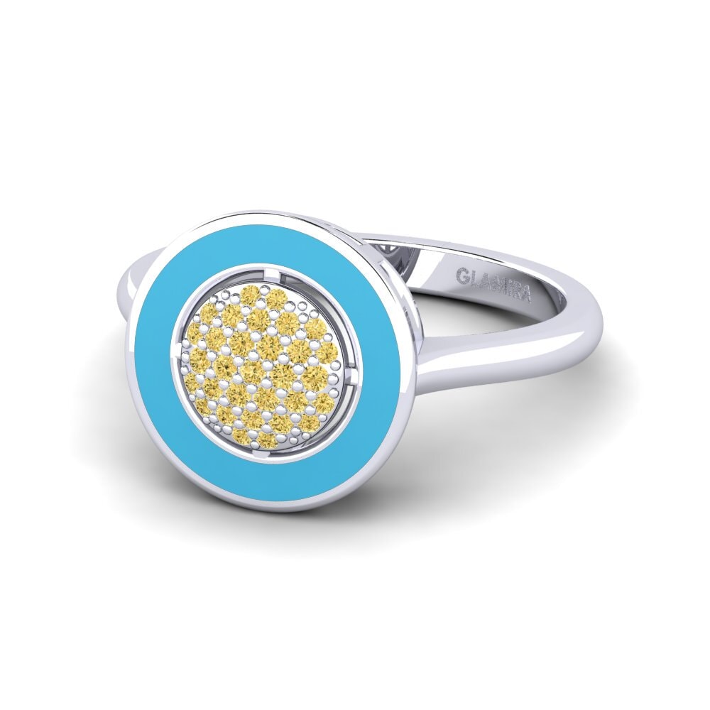 Gelber Diamant Ring Alfort