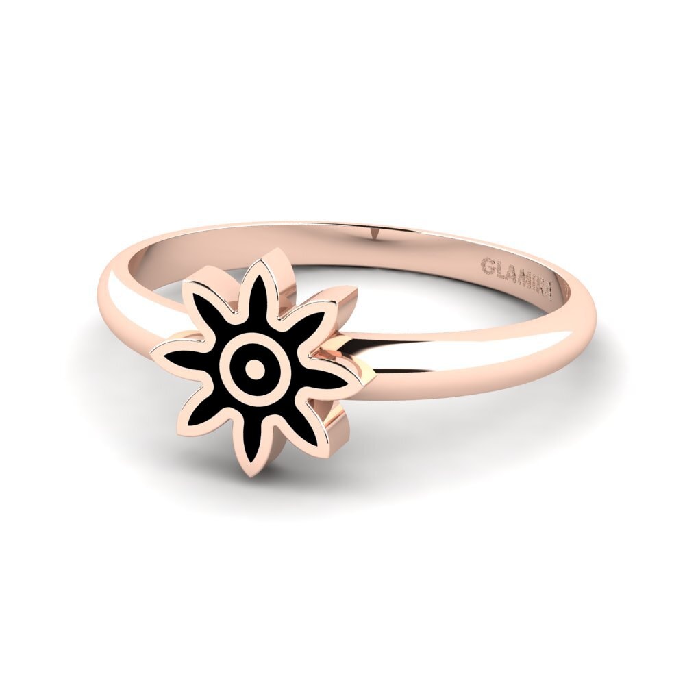 Rotgold 585 Ring Algae