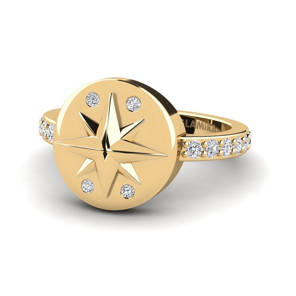 Labor-gezüchteter Diamant Pinker Ring Alimona