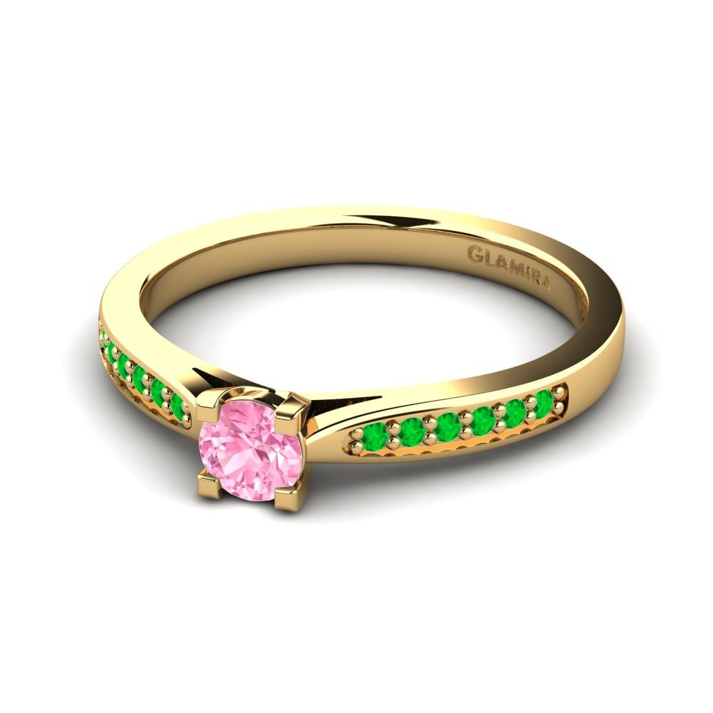 14k Yellow Gold Engagement Ring Alina 0.25 crt