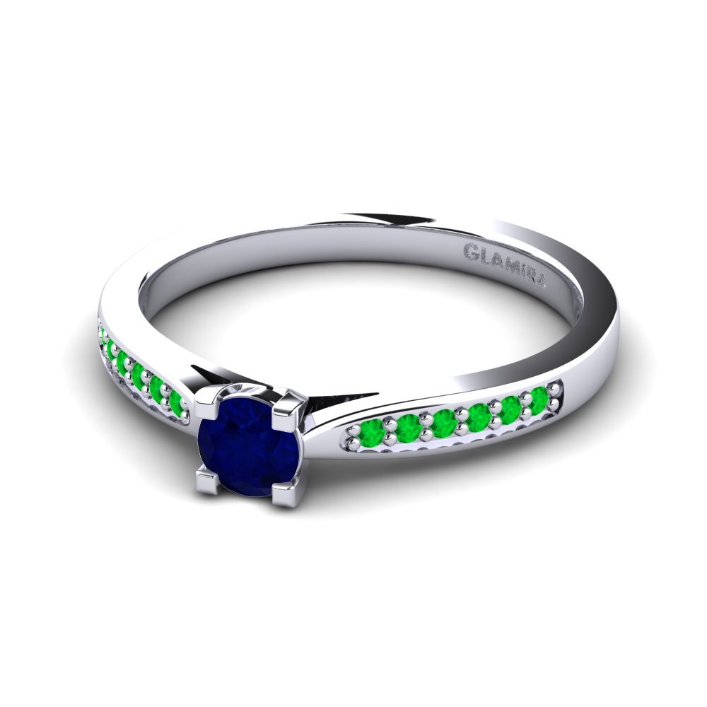 Zafiro Anillo de compromiso Alina 0.25crt