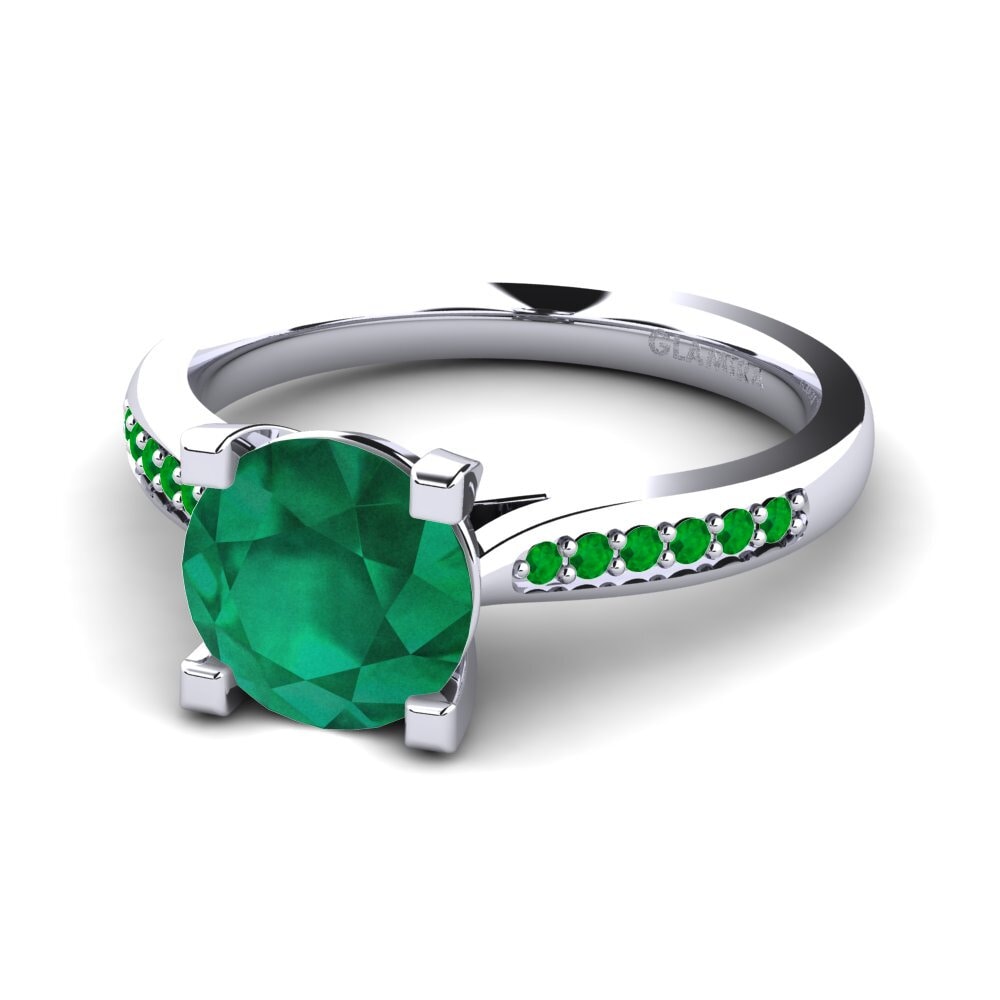Emerald Engagement Ring Alina 2.0 crt