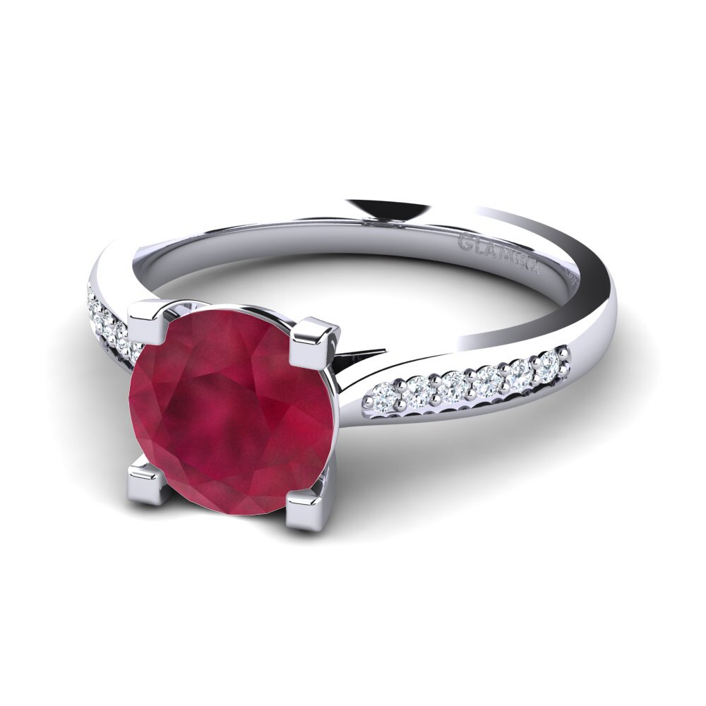 Rubin Verlobungsring Alina 2.0crt