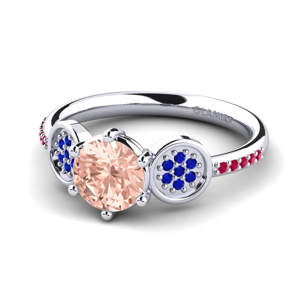 Morganite Engagement Ring Alinga