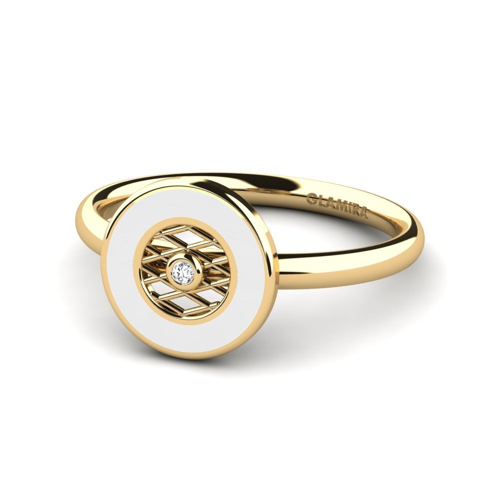Gelbgold 585 Ring Alizedi