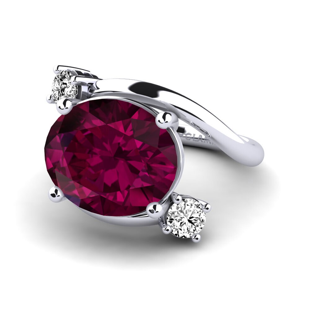 Rhodolite Garnet Ring Alkida
