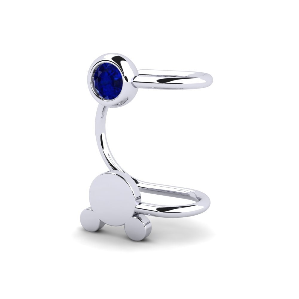 Đá Sapphire Bông tai nữ Allanek