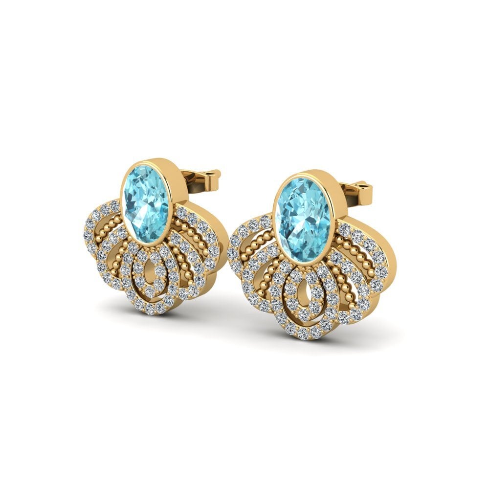 Blue Zircon Women's Earring Allee