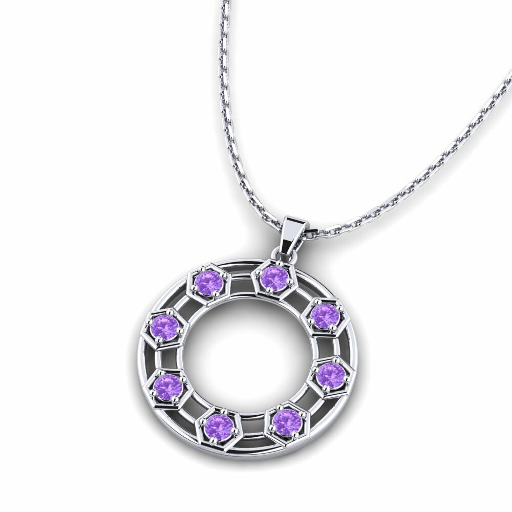Amethist Dames Hanger Allein