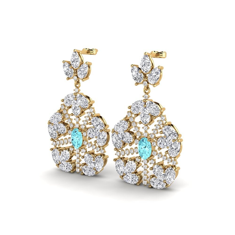 Aquamarine Women's Earring Alleria