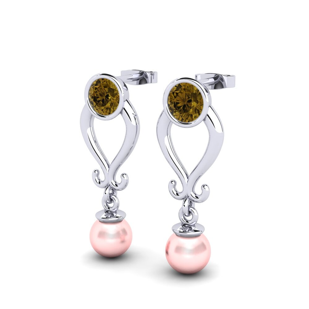 Brown Zircon Women's Earring Allyn